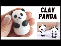 DIY Clay Panda | No Bake |Air dry Clay panda