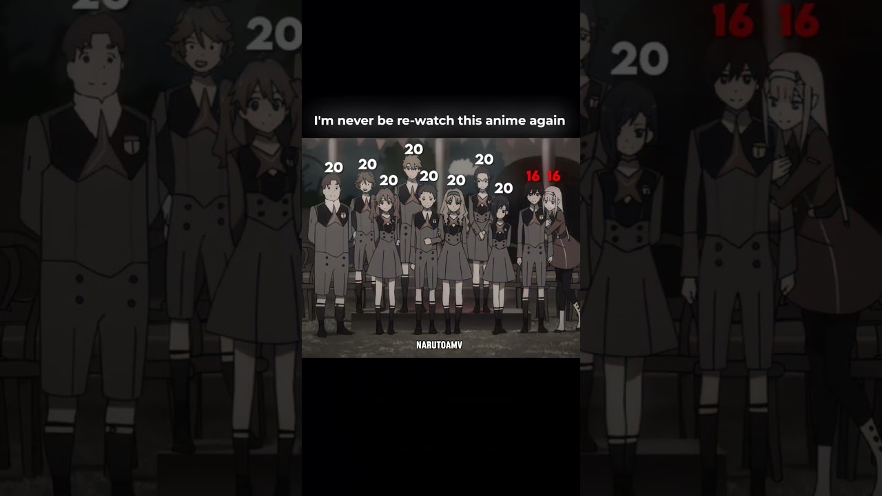 DARLING IN THE FRANXX💔#edit #whatsappstatus #slowed #shorts #subscribe #youtubeshorts #youtuber