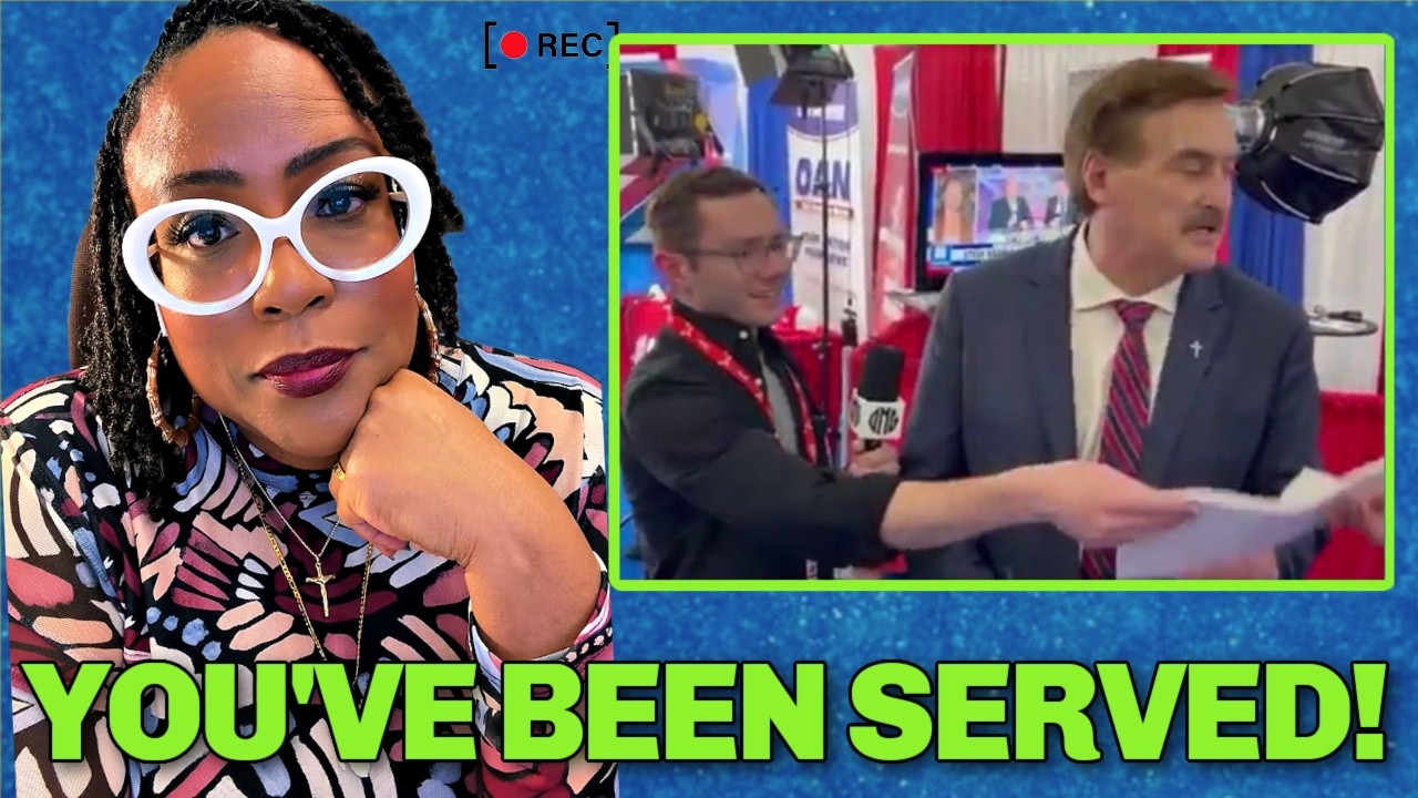 Mike Lindell Served While Giving A Live Interview AT CPAC!