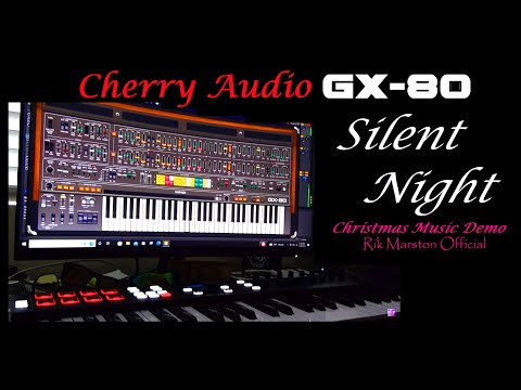 Cherry Audio GX-80 Silent Night Virtual Classic Analog Synthesizer CS-80 Rik Marston