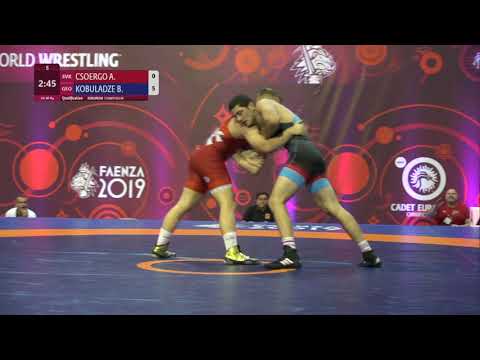 Qual. GR - 80 kg: A. CSOERGO (SVK) v. B. KOBULADZE (GEO)