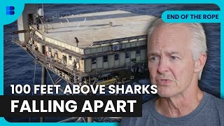 Saving Frying Pan Tower Ocean Platform Repair | End of the Rope
