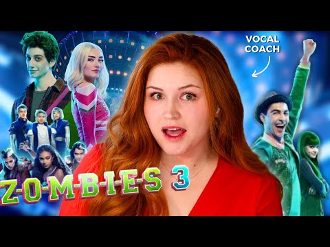 Vocal Coach Reacts to ZOMBIES 3