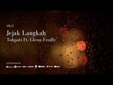 VSLO: Tohpati feat. Glenn Fredly - Jejak Langkah (Lyrics) | Vinyl Mode & Rain Ambiance