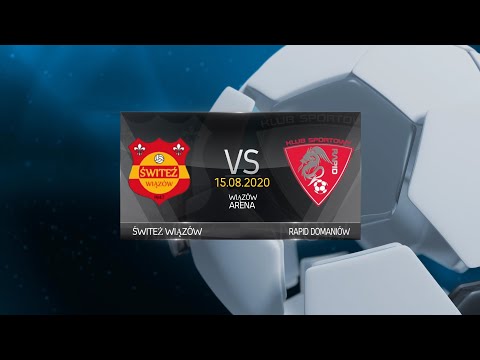 Świteź Wiązów 2-1 Rapid Domaniów  15.08.2020