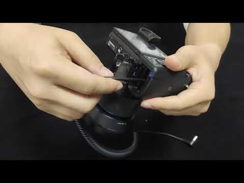 ANDYCINE Dummy Battery coiled Cable DC Coupler for Sony A6000,A6100,A7,A7S,A7R, a7 II ect(NP-FW50)