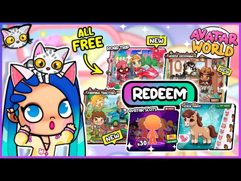 💰✨ How to REDEEM ALL DECORATION PACKS for FREE in Avatar World! | AW Coins Without Spending Money