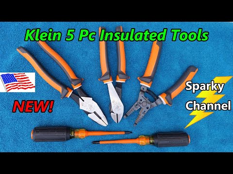 Klein New 5 Piece 1000V Insulated Tool Set Review 94130