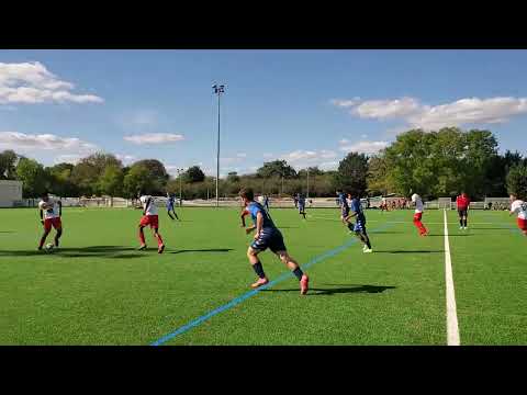 Match championnat 17/09/2022 Chartres U16R1 1 x 4  Fleury U16R1