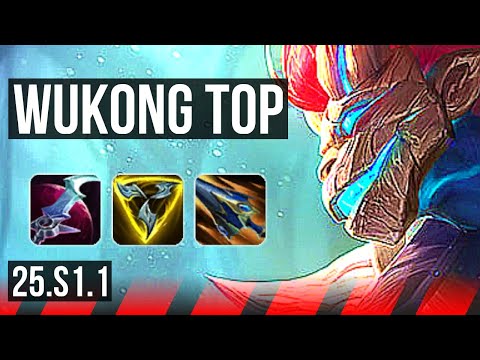 WUKONG vs FIORA (TOP) | NA Grandmaster | 25.S1.1