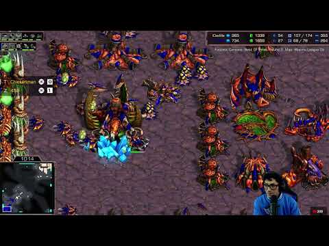 STARCRAFT FASTEST COREANO Bo3 🇰🇷 CHICKENMAN vs 458 🇰🇷 ROUND 2
