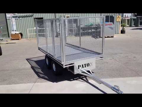 Walkaround of the Paton 8×4 ATV Trailer
