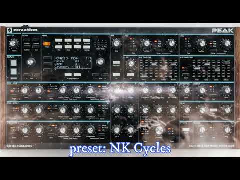 Novation Peak / Summit - Galactic Ambient Sounds