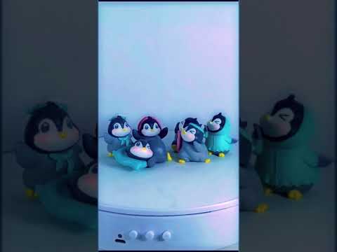 Cute Miniature Funny Little Penguin - 6 Pcs Set