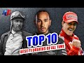 Top 10 Greatest F1 Drivers Of All Time! | Romain Grosjean