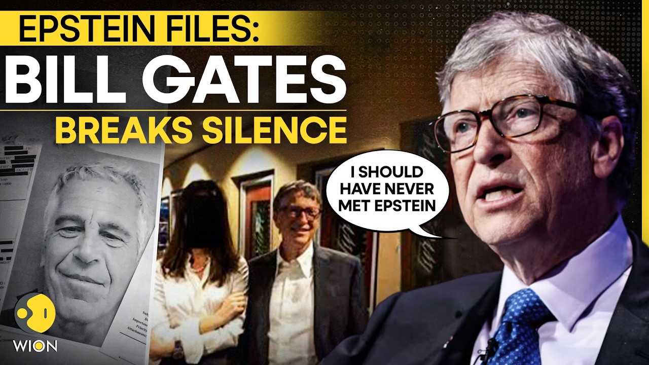 Epstein Files LIVE: Bill Gates Breaks Silence on Scandal -"I Never Victimised Anyone!" | WION