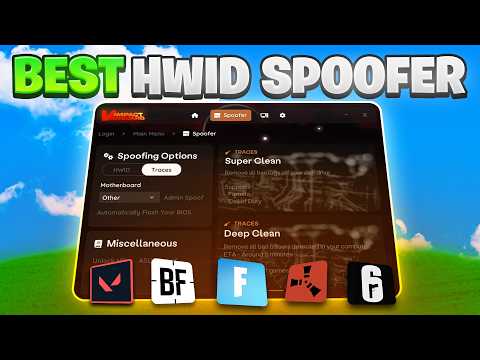 #1 HWID Spoofer - Get UNBANNED in Any Game Without PC Reset!