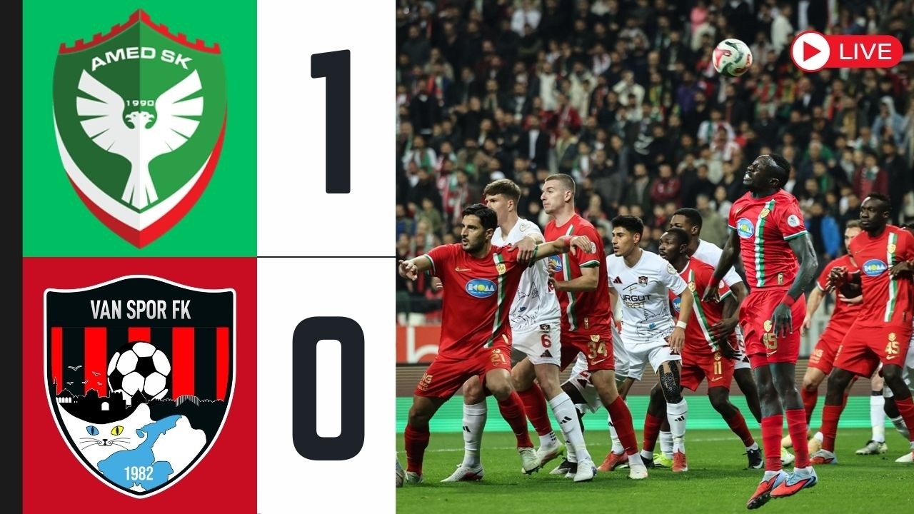 Amedspor 1-0 Vanspor