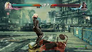 TEKKEN 7  Anna Williams main as Nina Williams heel step on crotch