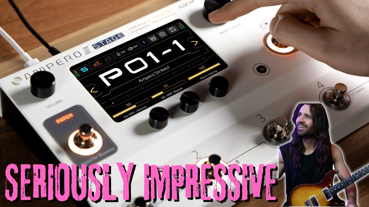HoTone Ampero II Stage | Tones & Overview - YouTube