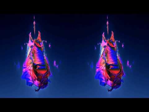 Purple Nights (3D/stereoscopic, SBS, fractal, HD)