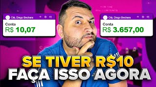 COMECE COM R$10 e CHEGUE em R$3.770! PASSO A PASSO SIMPLES!