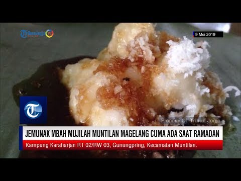Jemunak Mbah Mujilah Muntilan Magelang Cuma Ada Saat Ramadan, Begini Resep Rahasianya