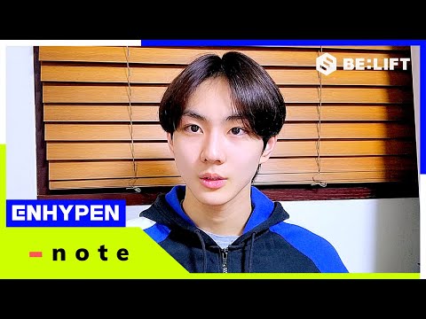 [-note] 210111 JUNGWON - ENHYPEN (엔하이픈) (ENG/JPN)