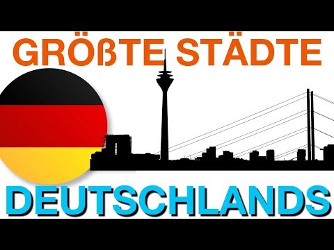 Die 20 größten Städte Deutschlands.