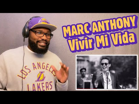 Marc Anthony - Vivir Mi Vida | REACTION