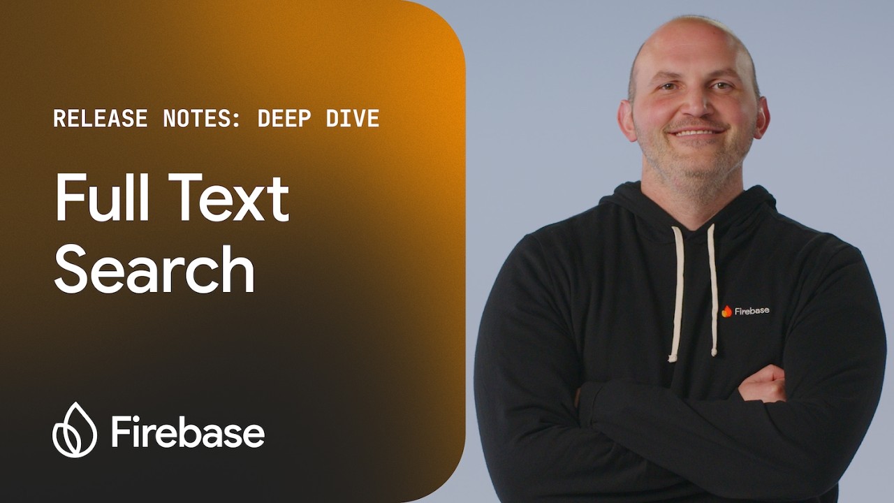The wait is over! Nohe walks you through how to implement full text search in Firestore Enterprise. Previously, if you wanted to search your Firestore data with keywords, you had to export your data to a third-party provider or deal with the overhead of generating embeddings for Vector Search. Now, everything is integrated directly into the Firestore ecosystem.