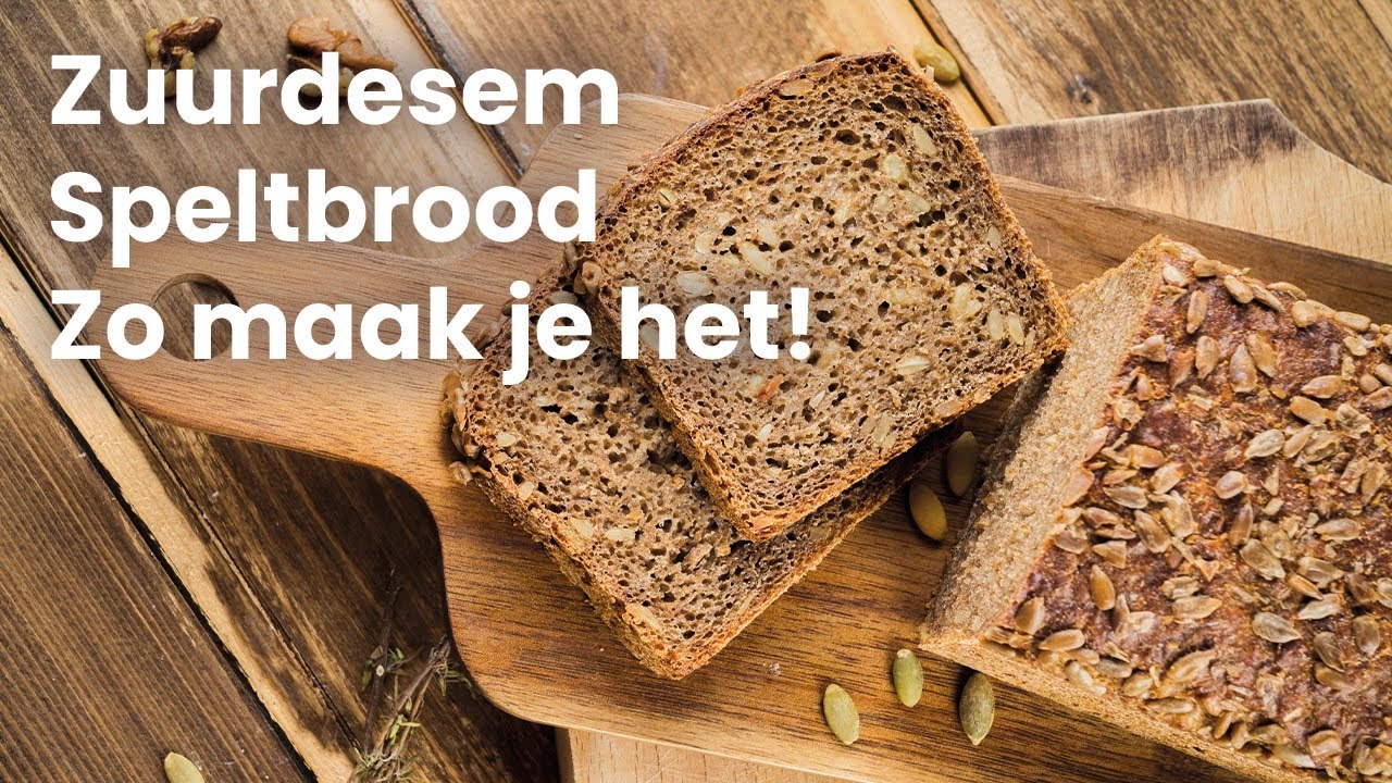 Zuurdesem speltbrood maken thumbnail
