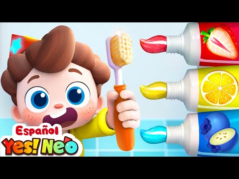 Cepíllate los Dientes  | Buenos Hábitos | Yes! Neo - Canciones y Caricaturas para Niños