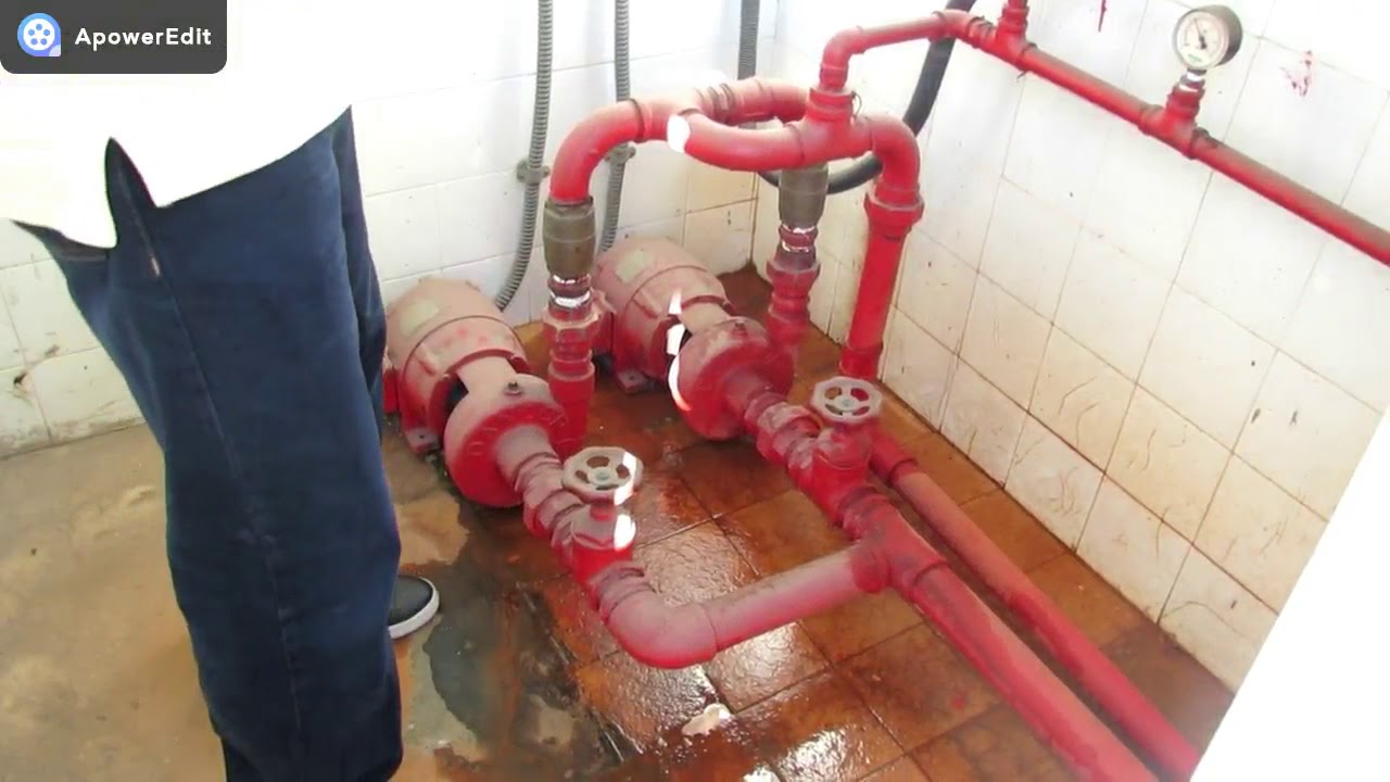 Inspeção do Sistema de Combate a Incêndio.