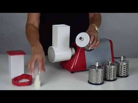 New Omra Tagliaverdure/Grattugia Elettrica - Vegetable Cutter 2