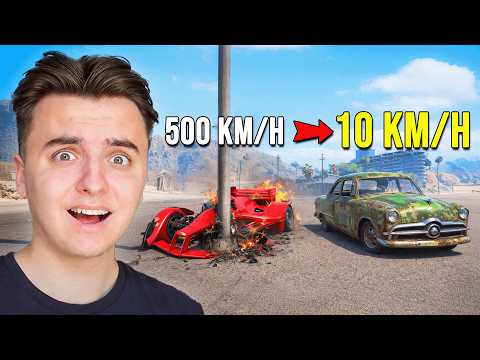 Pokaždé co Nabourám, Auto Bude Horší v GTA 5!