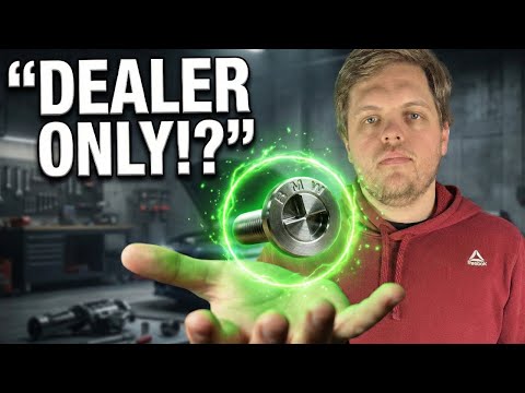 BMW Just Patented Anti-DIY Screw Heads