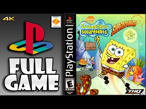 SpongeBob SquarePants: SuperSponge (PS1) - Full Game Walkthrough / Longplay [4K60ᶠᵖˢ UHD]