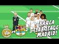 🤣BARCA SABOTAGE MADRID!🤣! El Clasico Preview 2017 Parody