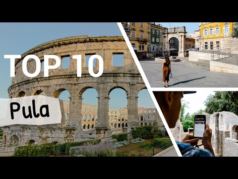 PULA in ISTRIEN | TOP 10 Sehenswürdigkeiten & Tipps für deinen Urlaub in Kroatien