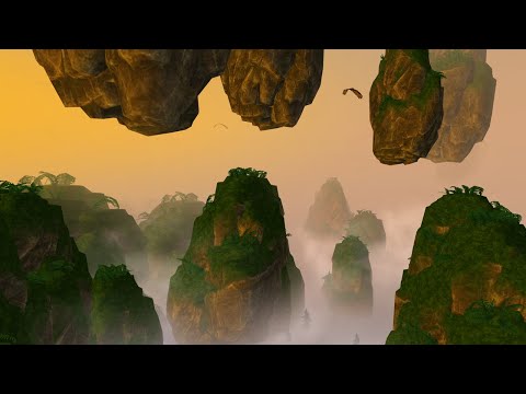 Floating Islands 3D Wallpaper Video