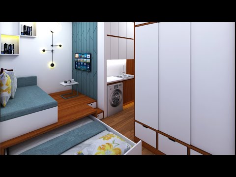 Tiny Apartment 18sqm in Sydney | Micro Apartment 193sqft | Never Too Small