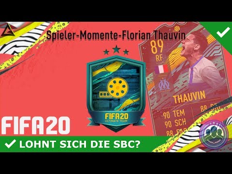 NUR EINE SBC! 😱🤔 MOMENTS FLORIAN THAUVIN SBC! [LOHNT SICH DIE SBC?] | FIFA 20 ULTIMATE TEAM
