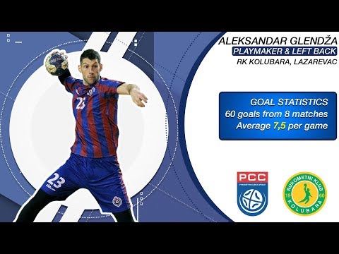 Aleksandar Glendža - Playmaker & Left back - RK Kolubara - Highlights - Season 2017/18