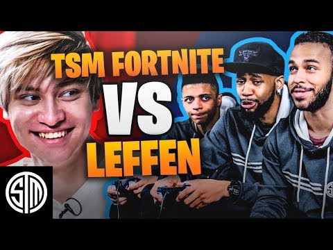 TSM Fortnite vs. TSM Leffen (SMASH BROS. CHALLENGE)