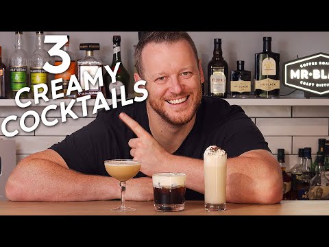 3 x creamy cocktail recipes