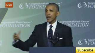 RickWells.US Obama Racist CBC Speech As Black Pretend President For Black Marxist Americans