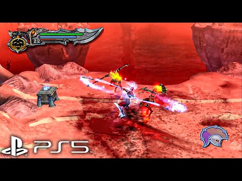 GOD OF WAR 1 REMASTERED (PS5) - Kratos Comes Back from Hell and Fights Ares | (4k 60FPS)