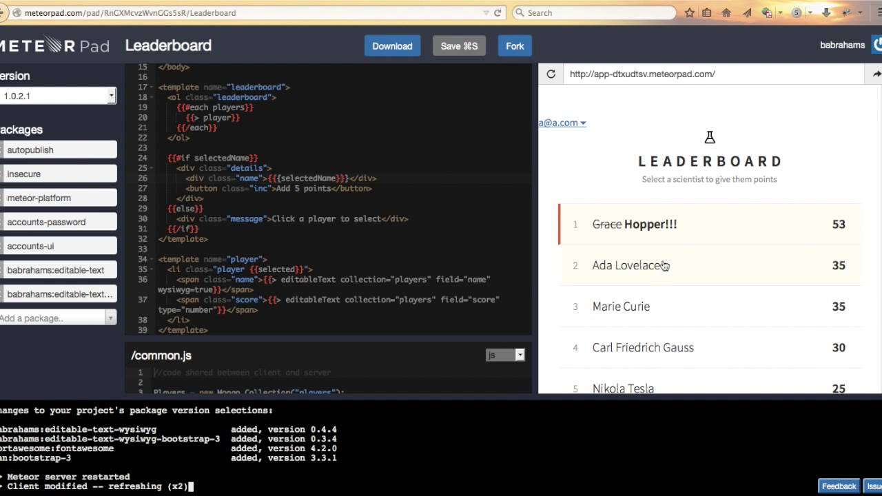The Power of the Meteor Package System