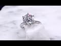 video - Simple Basket Solitaire Engagement Ring